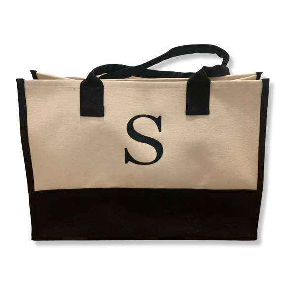 Handbags - Monogrammed "S" tote bag.